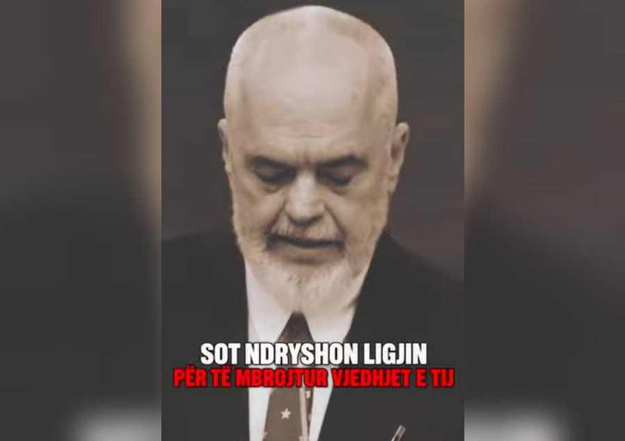  Burgu i afrohet   Bardhi nxjerr VIDEO n  Për 13 vite Rama zgjidhi çdo problem me burg  tani po përgatit rrugëdaljen