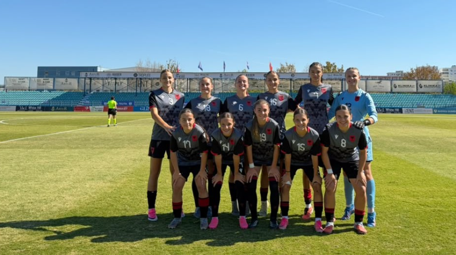 Euro U 17 për vajza  Shqipëria fiton 7 2 ndaj Azerbajxhanit dhe e mbyll raundin me sukses