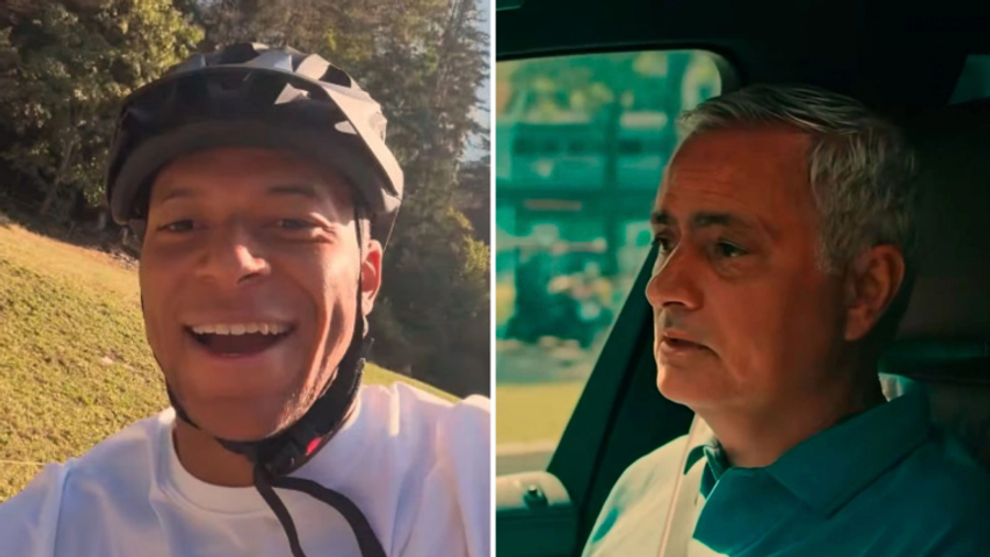 Mbappé shfaqet me biçikletë gjatë rikuperimit  duke sfiduar paralajmërimin e Mourinho s
