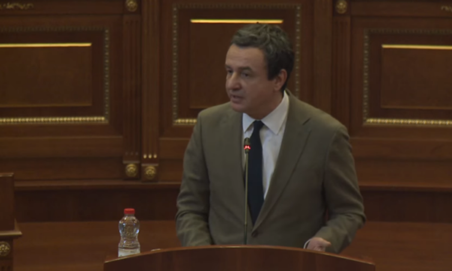 Kurti  E ngutshme kjo nismë për ndryshimin e ligjit për Specialen  s jemi të bindur për dobinë e kësaj
