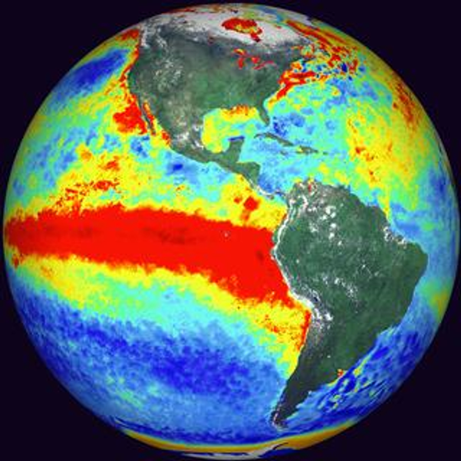  El Niño  drejt rekordeve historike   Temperatura ekstreme  përmbytje  stuhi  Ç do të ndodhë në muajt në vijim 