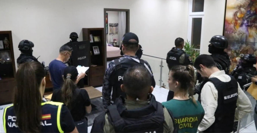 Ekuadori shkatërron rrjetin e trafikut të kokainës drejt Evropës  21 të arrestuar  sekuestrohen 45 tonë drogë