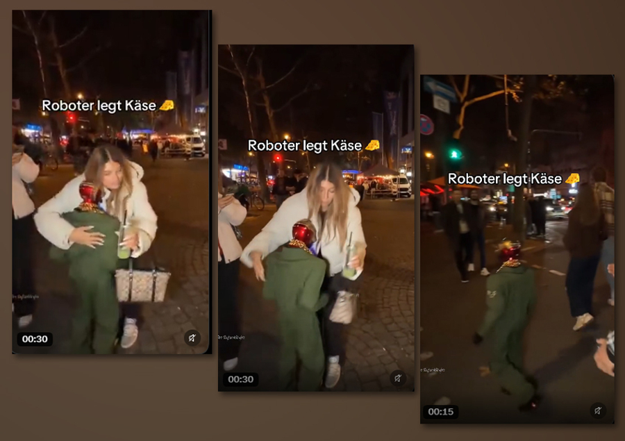 Gjermani  Skandal në Këln  roboti prek seksualisht 16 vjeçaren  dy të rinj e transmetojnë ngjarjen live