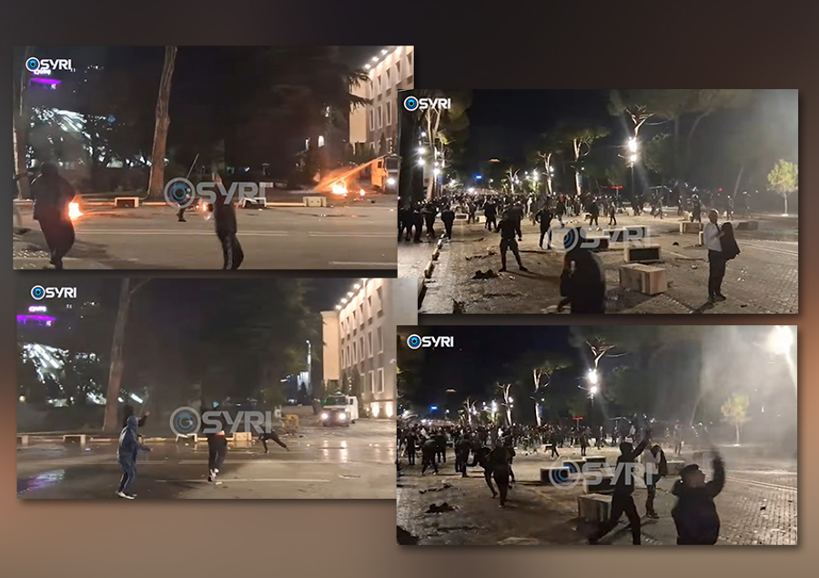 Studentët nuk mposhten  13 orë dhunë barbare dhe terror nga narkopolicia e Ramës  revolta vijon nesër