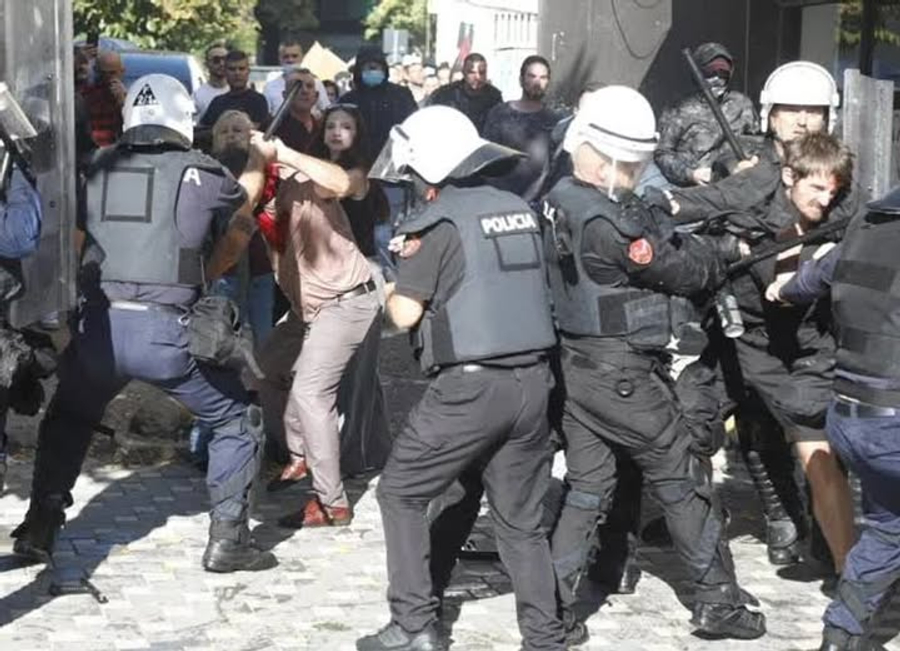 Arrestimet e protestuesve/ Noka: Burri i rreh, gruaja i dënon! Adi Pojana dhe Amarilda Sulaj, çifti i kërbaçit të narkoshtetit