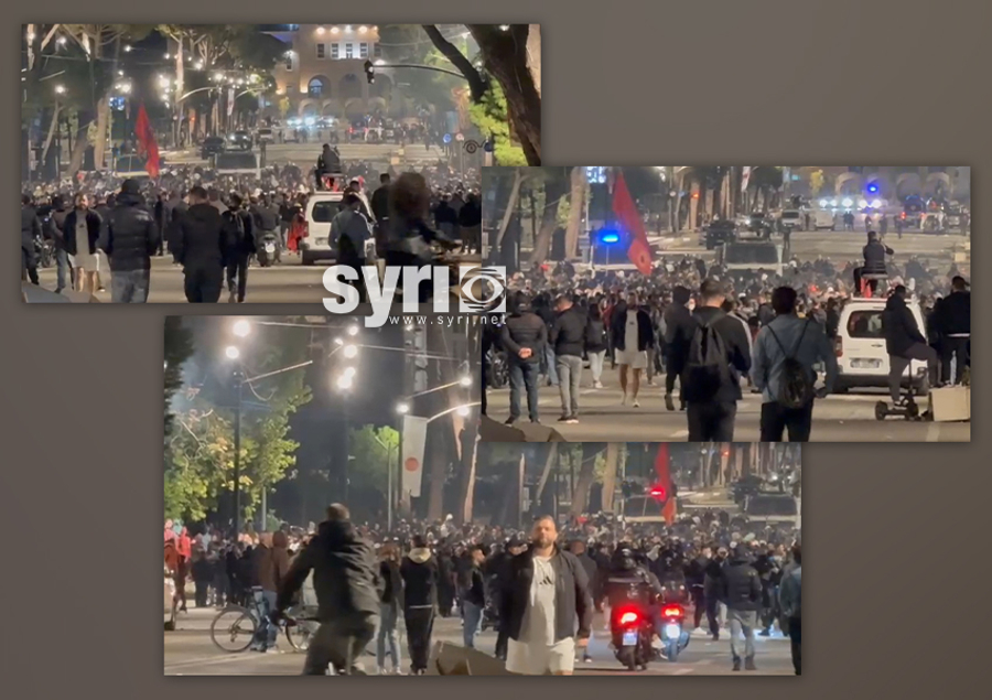 Studentët dhe protestuesit rikthehen në bulevard, nuk i ndal as gazi dhe as dhuna e narkopolicisë së Ramës