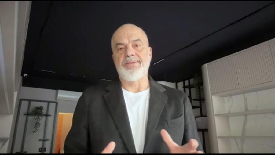 Edi Rama shantazhon deputetët per video propagandistike  pas dhunës nis edhe me propagandën