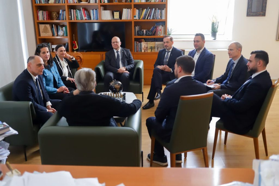 berisha-takon-perfaqesuesit-e-heritage-foundation-narkoshteti-i-rames-po-shkaterron-shqiperine-qeveria-teknike-eshte-domosdoshmeri