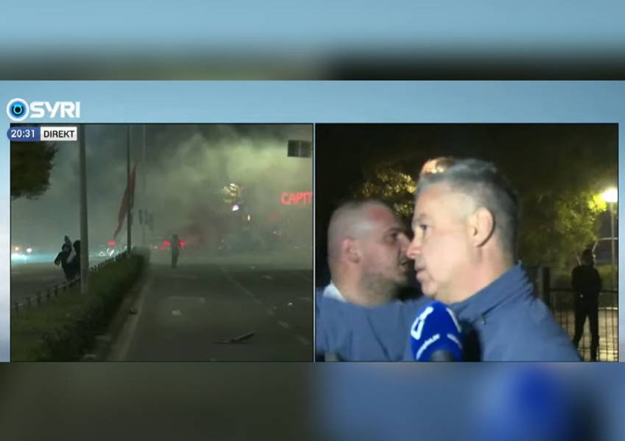 VIDEO  Policia sulmon selinë e PD  deputeti  Kanë bombarduar PD me gaz  janë helmuar njerëzit
