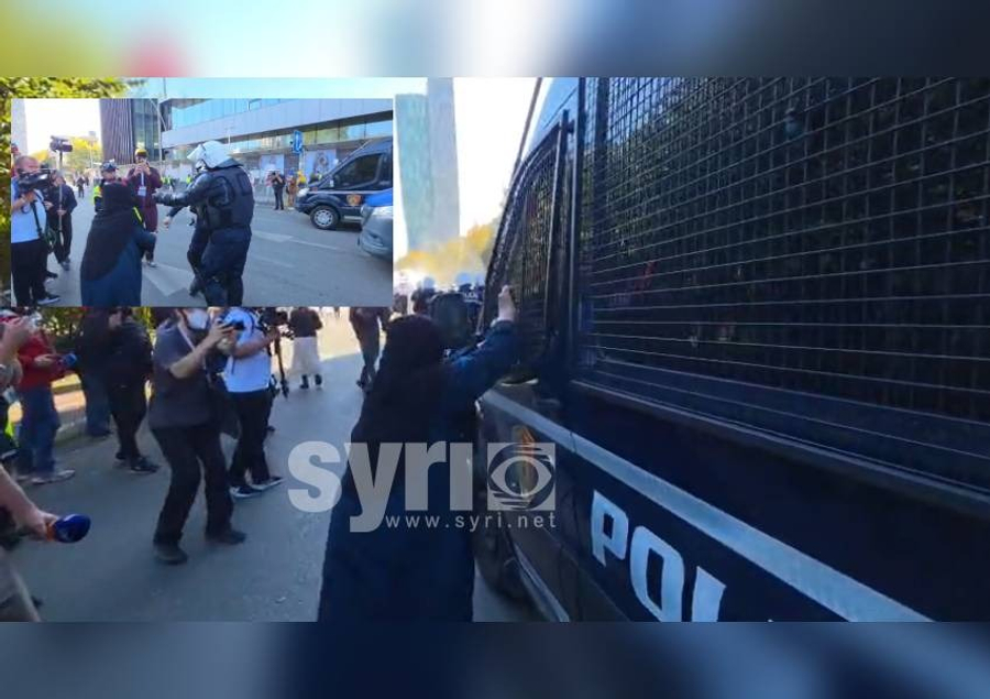 Nëna besimtare u del para policëve të Ramës  i godet me shkop dhe varet te makinat   