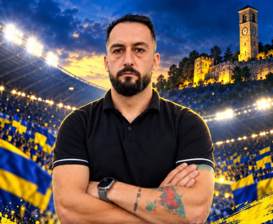 Glen Daja në krye të Elbasanit  rast unik në futbollin shqiptar  do të përballet me babanë e tij
