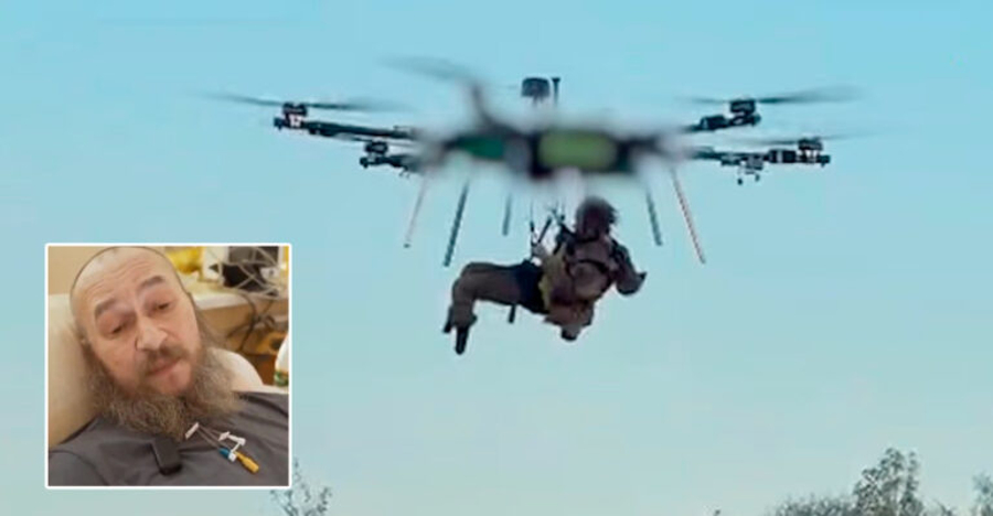 video-1-vit-e-gjysme-ne-front-ushtari-ukrainas-amputoi-vete-kemben-per-te-mbijetuar-dhe-u-shpetua-me-dron