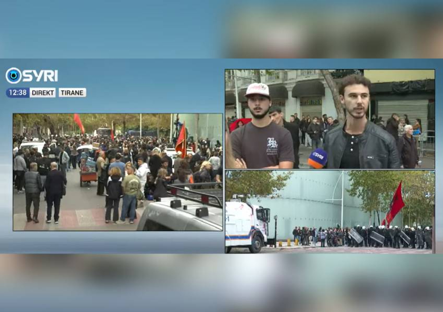  Jo dialog  vetëm dorëheqje të panegociueshme   I riu  Rama narcist  Detyrohemi të largohemi nga korrupsioni