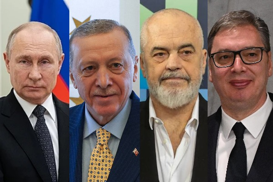 Raporti/ Rama arrin autokratët Putin, Erdogan dhe Vuçiç