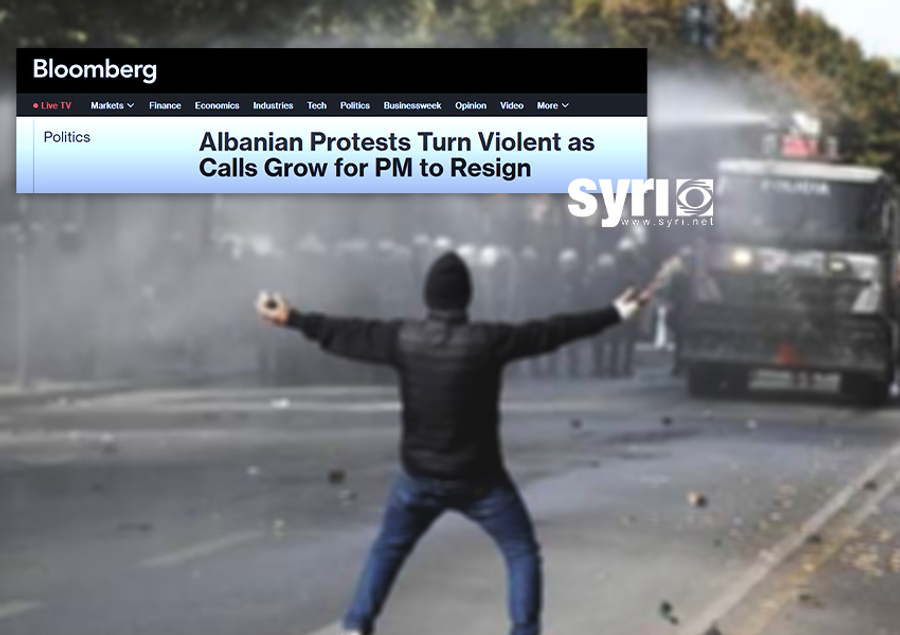 Revolta Studentore në Tiranë   Bloomberg   Rritet presioni mbi Ramën  shtohen thirrjet për dorëheqje