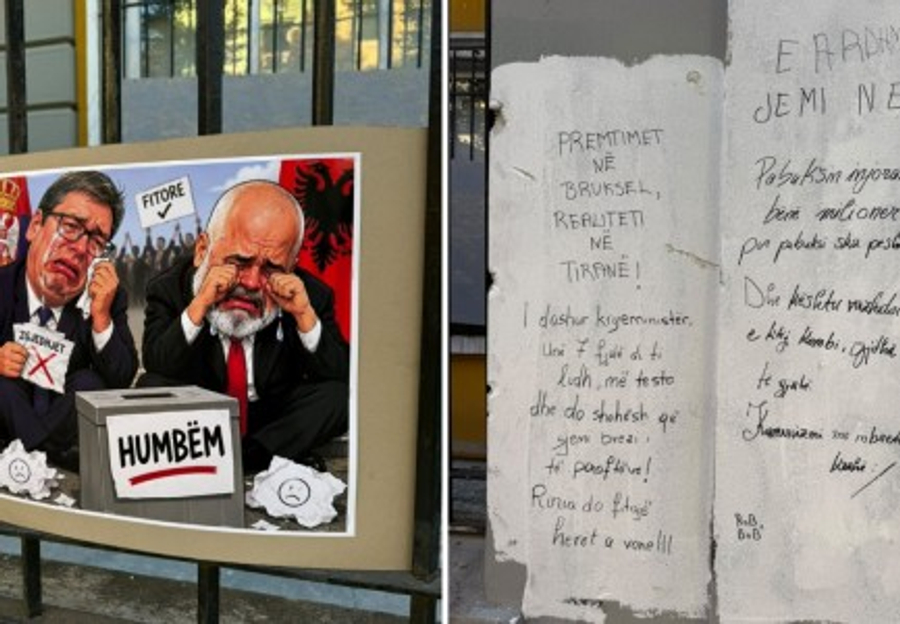 Studentët godasin Ramën me ironi  Dialog me macet e qentë  Nuk je polici e jona por e bandës Balluku