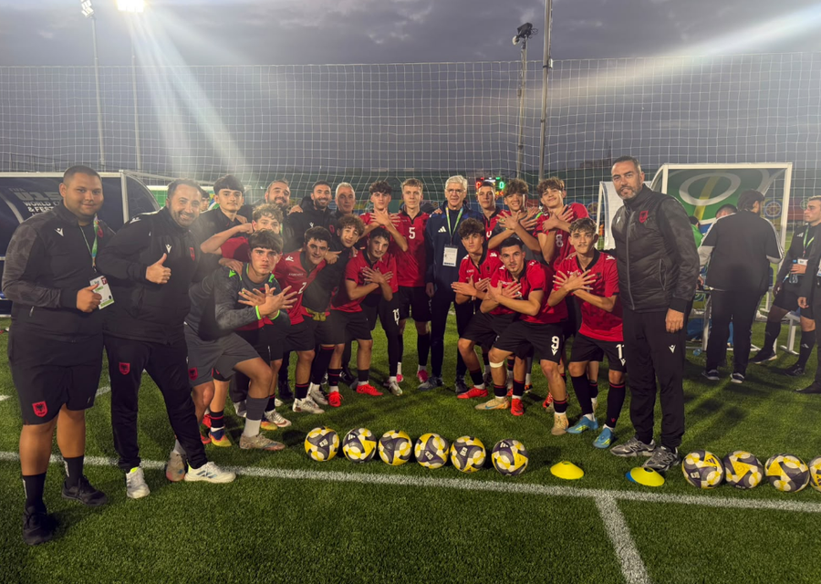 FIFA U 15 World Cup   Festival 2026  Shqipëria mbyll grupin me pesë fitore  kuqezinjtë mes 32 ekipeve më të mira të turneut