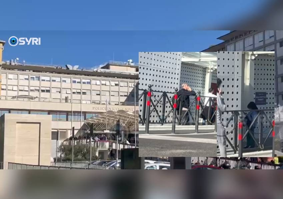 Ambasada vijon survejimin e Erion Vishkullit në spitain Gemelli  Punonjësja që kërcënoi gazetaren e SYRI t  fotografon edhe sot