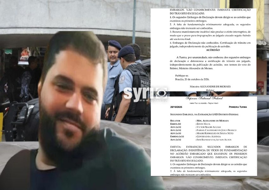 Kundër ekstradimit në Shqipëri/ Gjykata Supreme e Brazilit rrëzon ankimin e dytë të Ervin Matës