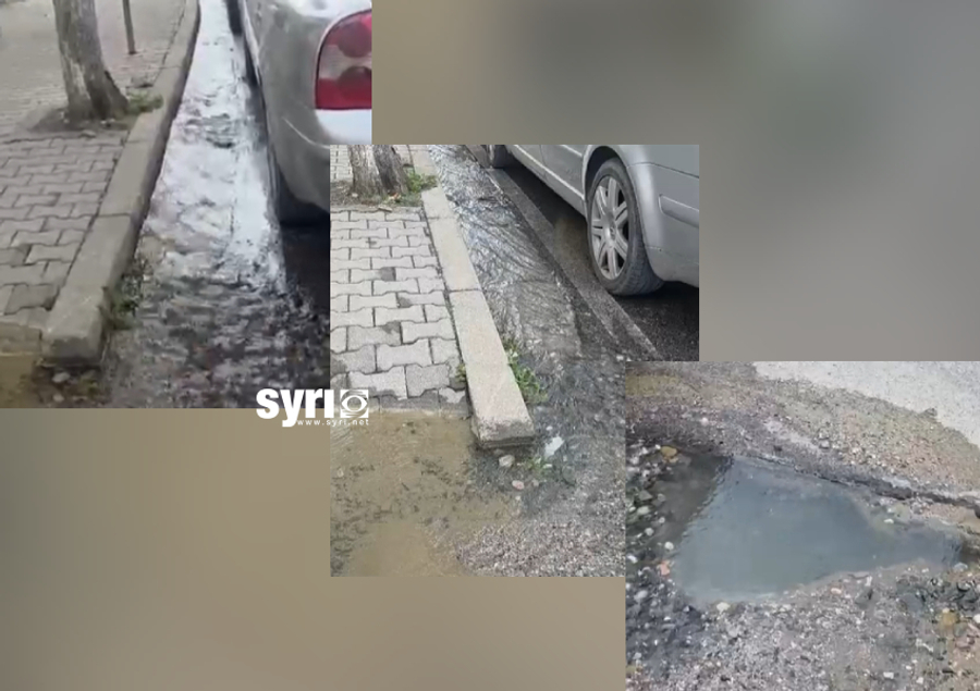 13 8 milionë euro investim  por tubat e ujit çahen në në lagjen  Qemal Stafa  në Elbasan  banorët ankohen për mungesën e ndërhyrjes