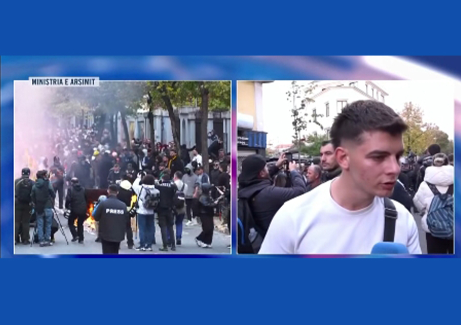 Deputetët e PD së po na mbështesin   Thirrja e studentit protestues  Bëhuni bashkë e dilni përballë tek kryeministria   