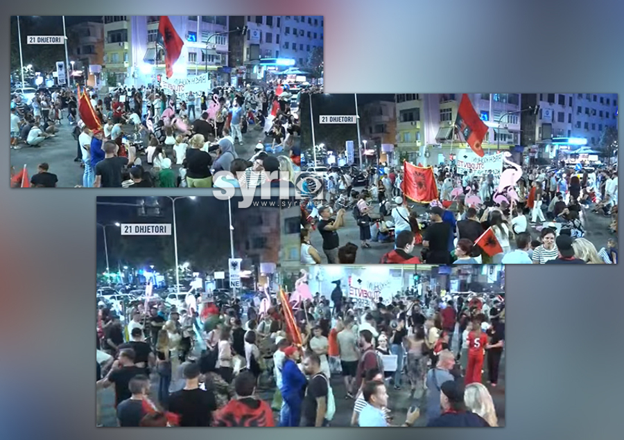 Protestuesit ndryshojnë strategji  Bllokojnë lëvizjen e makinave në pikat kyçe të Tiranës