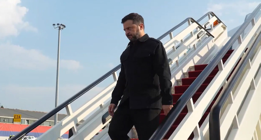 Avioni i Zelenskyt  pothuajse u godit  nga droni  Kryeministri norvegjez  Ky është realiteti që po përjeton