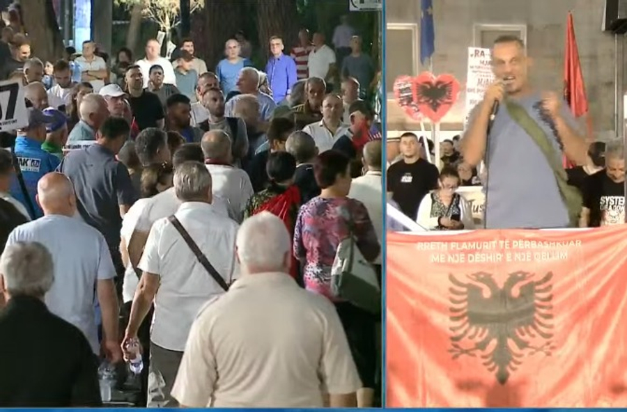 Polici goditi qytetarin gjatë protestës, Krenar Ahmeti: U sulmua në mënyrë brutale! Shkelje e të gjitha normave