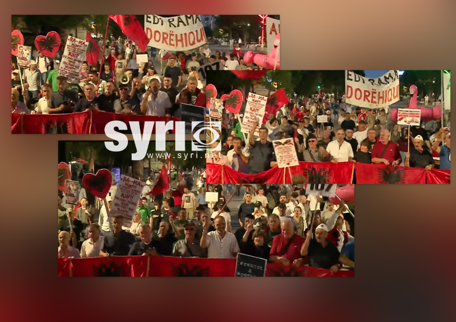 Protesta e 107-të/ Nis marshimi drejt Kryeministrisë, protestuesit: Rama jep dorëheqjen!