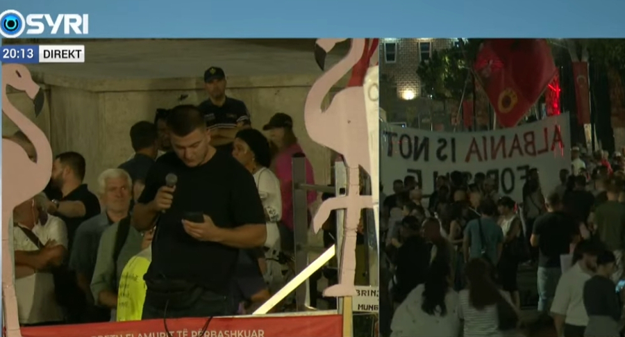  Shqipëria e shqiptarëve  jo e kusarëve   i riu në protestën e 108 të  Jemi kundër regjimit të Ramës   