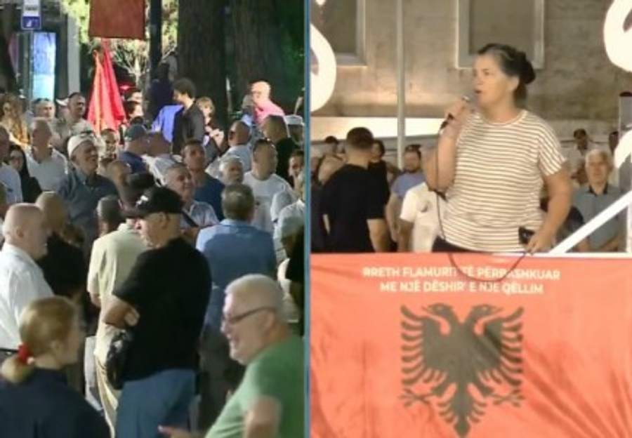  Bujqësia në kushte skandaloze   protestuesja  Paratë e BE së grabiten nga njerëzit e Ramës  janë hajdutë të pangopur