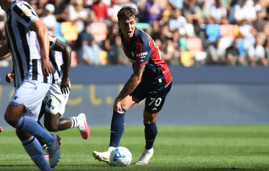 Palladino e nis me barazim te Bologna  Cagliari vazhdon marshimin