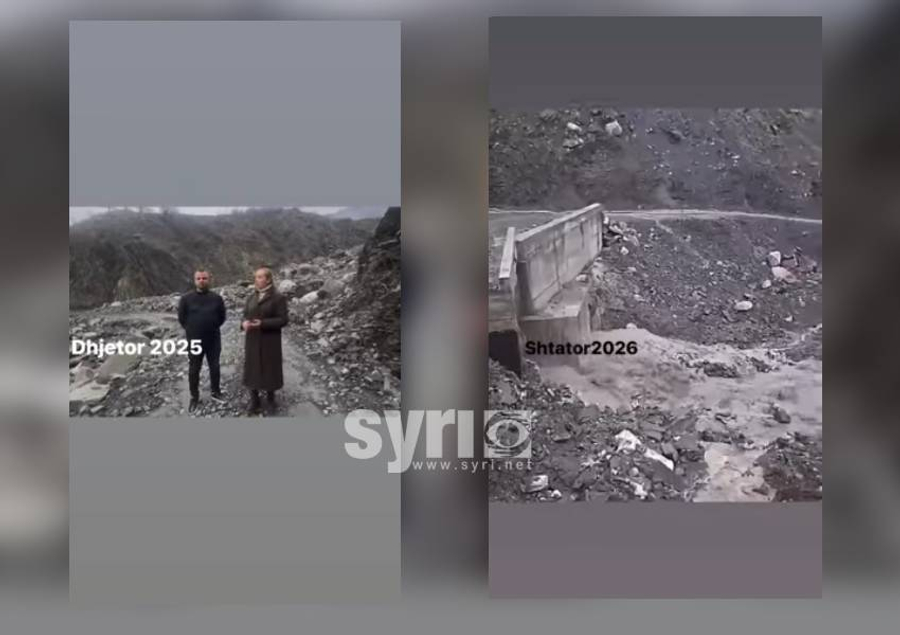Ura shembet 1 javë pas inaugurimit  Vata  40 mln lekë nga paratë e qytetarëve të hedhura në lumë