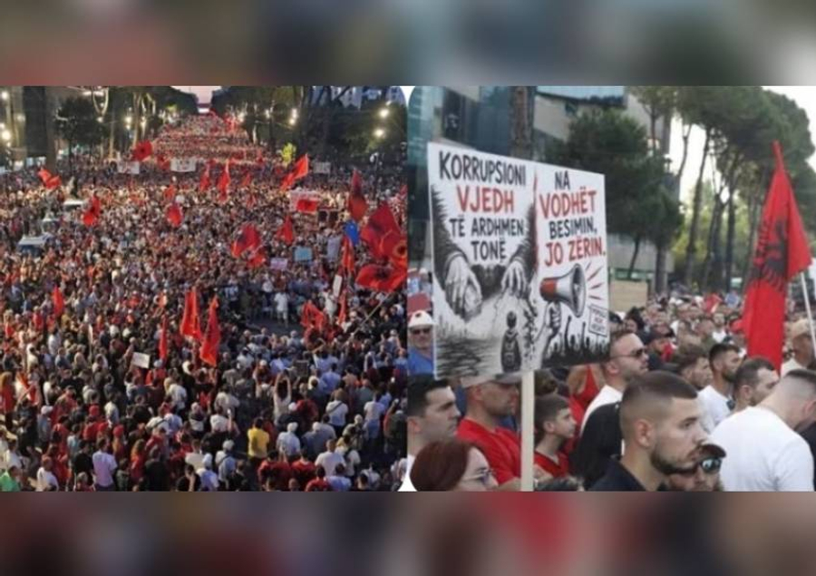 113 ditë rezistencë  Qytetarët sërish në protestë para Kryeministrisë  Rama jepe dorëheqjen