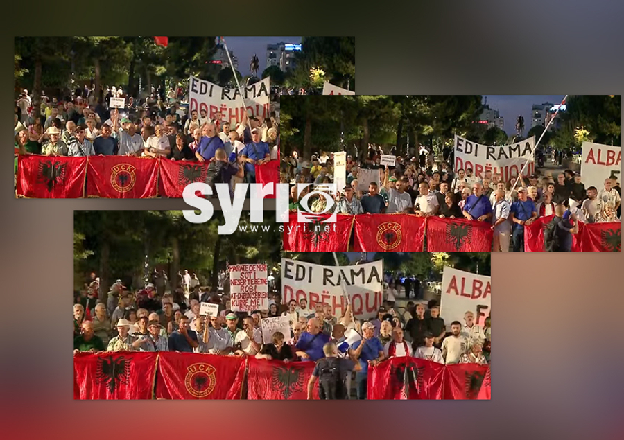 Protesta e 114  Mbyllen fjalimet para Kryeministrisë  qytetarët nisin marshimin  Rama jepe dorëheqjen