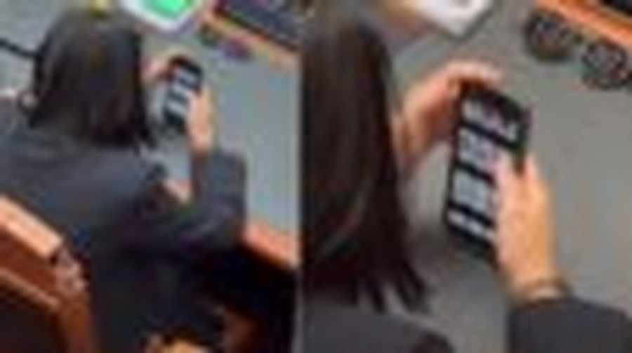VIDEO  Deputetja që i servilosej Ramës blen këpucë online në seancë parlamentare