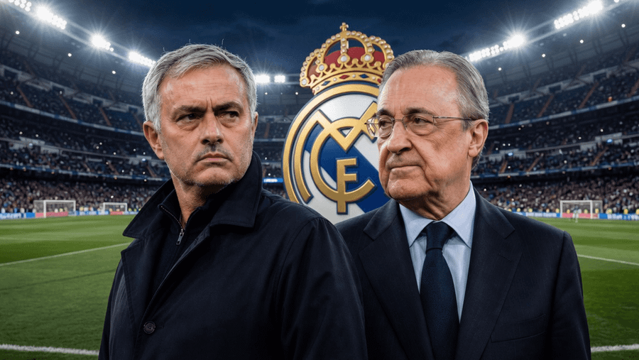 Tensione te Reali  Mourinho përplaset me Florentino Perez  Situata komplikohet para  El Clasicos 