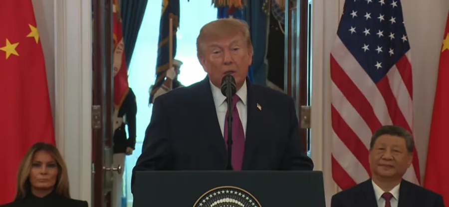 Trump  Vendimet SHBA Kinë mbi sigurinë  teknologjinë dhe IA mund të sjellin dekada paqeje