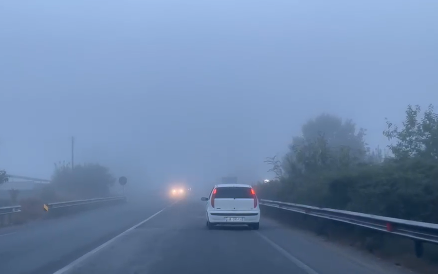 Mjegull e dendur mbulon ultësirën e Krujës  vështirësi në qarkullim