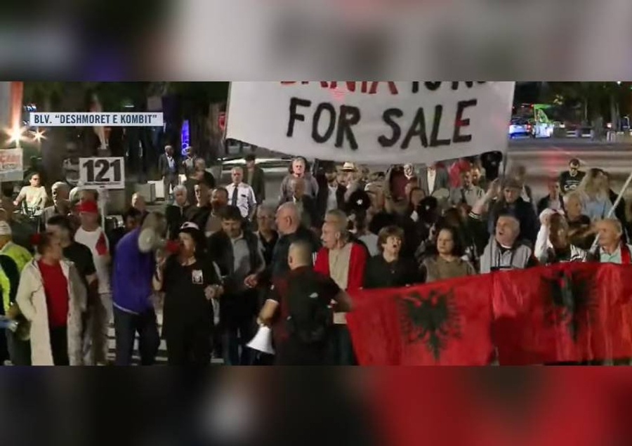 Dita e 121 të e protestës  nis marshimi i qytetarëve drejt Kryeministrisë  Rama  jepe dorëheqjen 