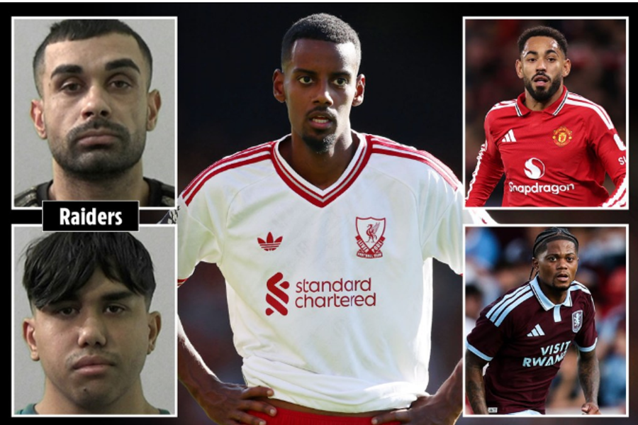 Banda që grabiti vilën e sulmueis të Liverpoolit dënohet me burg  shënjestruan edhe  yje  të tjerë të Premier League s
