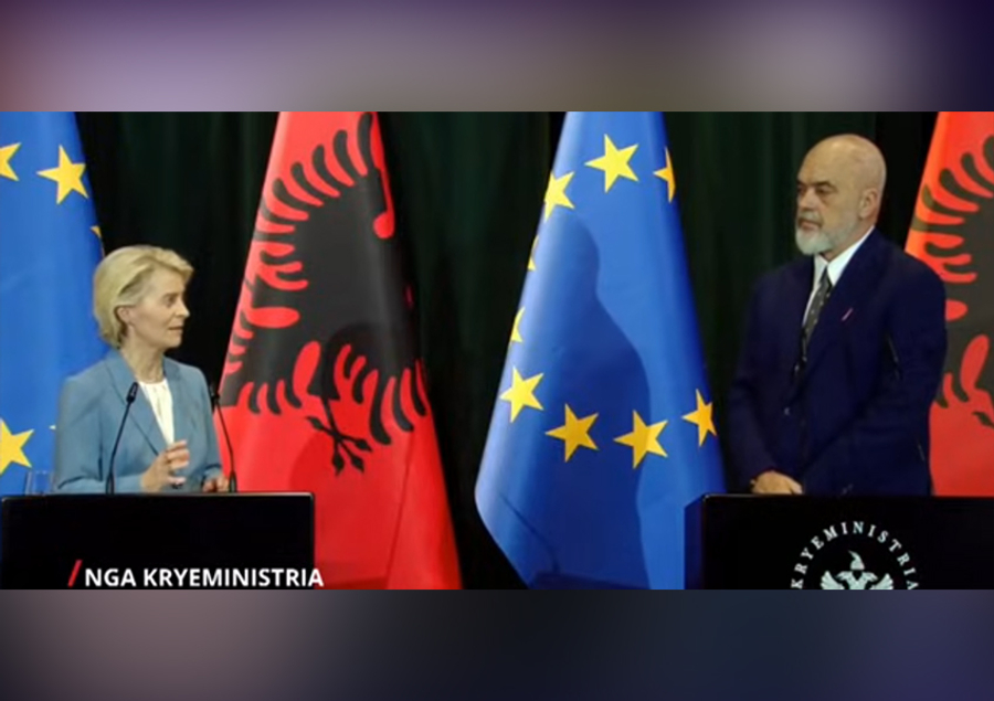 Skandali i SHISH, Rama flet në emër të KE në sy Von der Layen: Ishin një mendje me mua